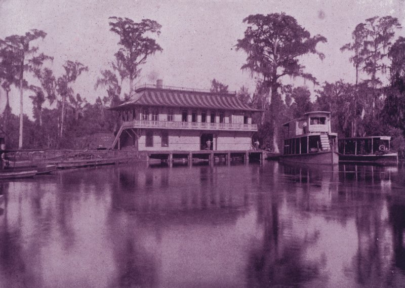 Silver Spring és Ocklawaha Steamboat (f/w fotó) alkotó: American Photographer (after)