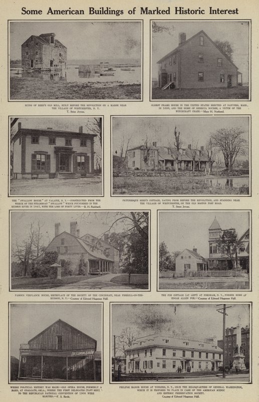 Néhány jelentős történelmi jelentőségű amerikai épület (f/w fotó) alkotó: American Photographer (after)