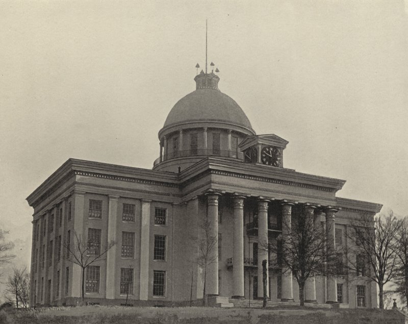 State Capitol Building, Montgomery, Alabama (f/w fotó) alkotó: American Photographer (after)