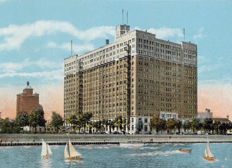 American Furniture Mart Building (színes fotó) alkotó: American Photographer