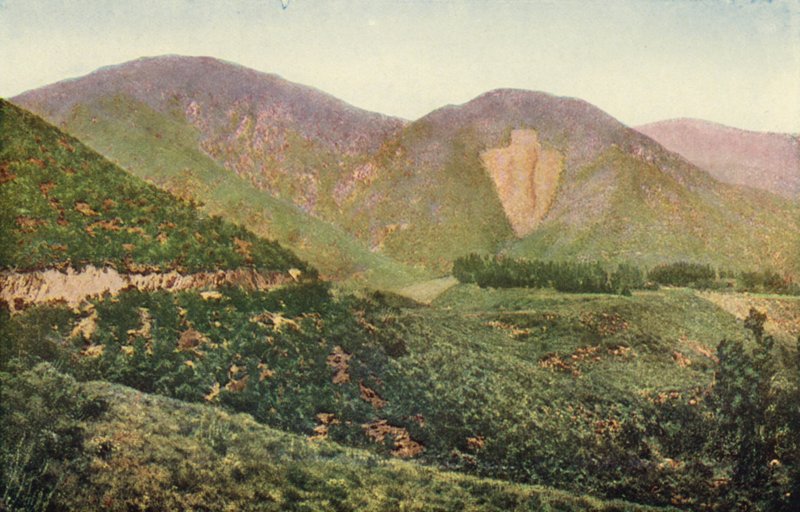 Arrowhead-hegy San Bernardino közelében (színes fotó) alkotó: American Photographer