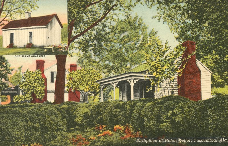 Helen Keller szülőháza, Tuscumbia, Ala, USA (színes fotó) alkotó: American Photographer