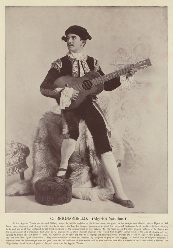 C Brignardello, algériai zenész alkotó: American Photographer