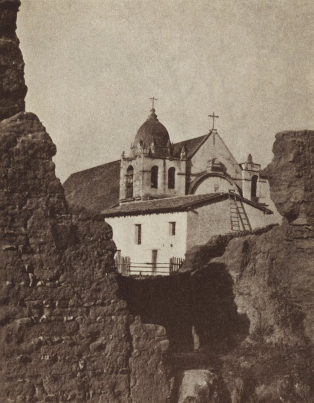 Kalifornia: Carmel Mission alkotó: American Photographer