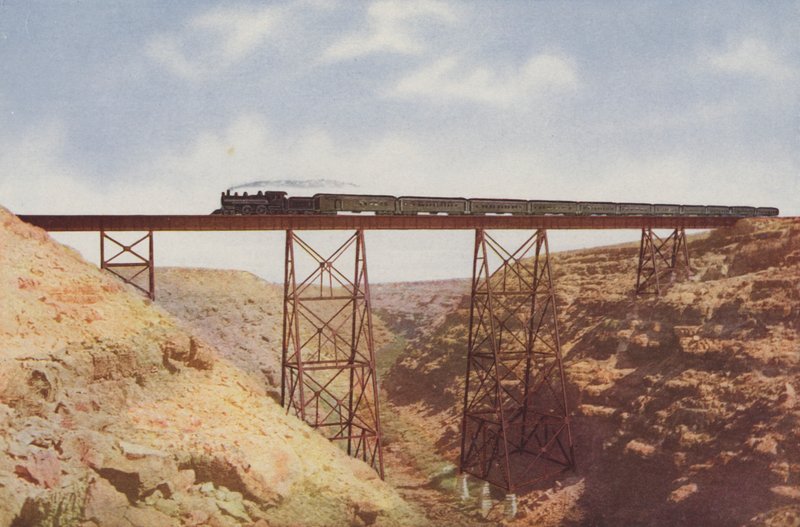 Canyon Diablo, Arizona (színes fotó) alkotó: American Photographer