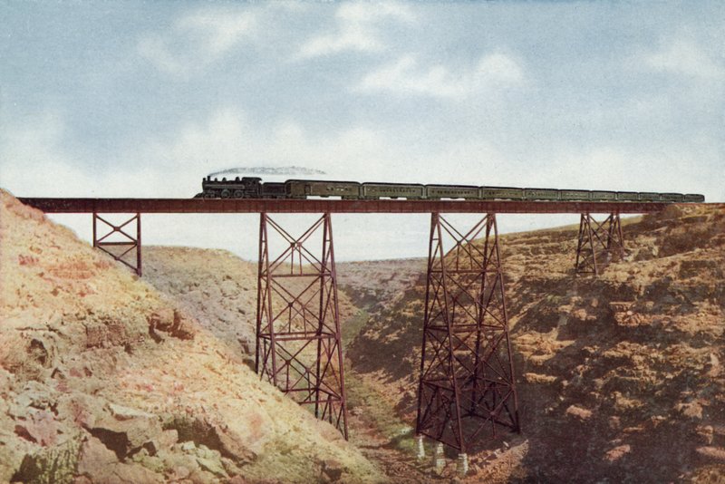 Canyon Diablo, Arizona (színes fotó) alkotó: American Photographer
