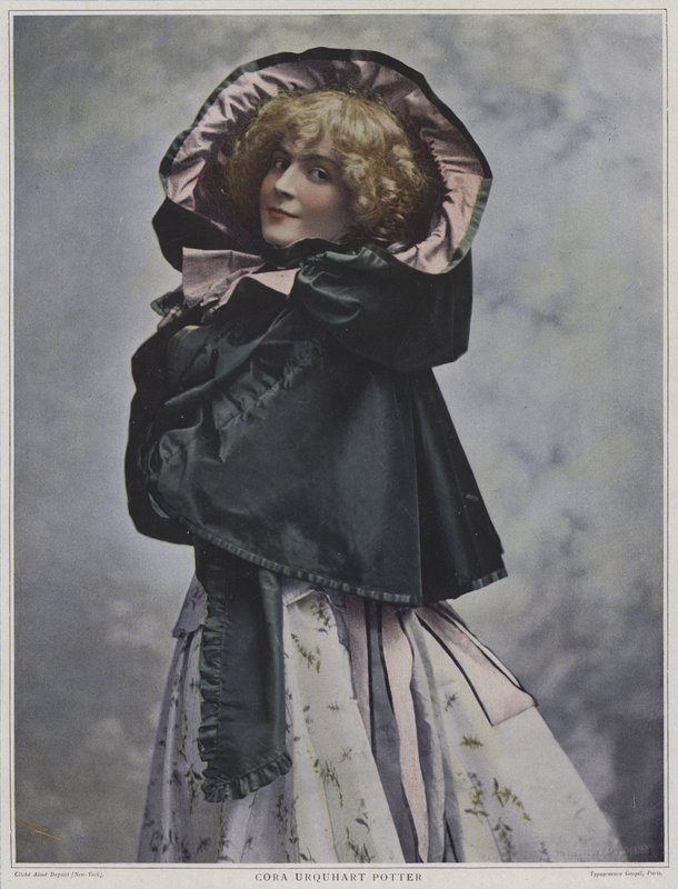 Cora Urquhart Potter amerikai színésznő (színes fotó) alkotó: American Photographer