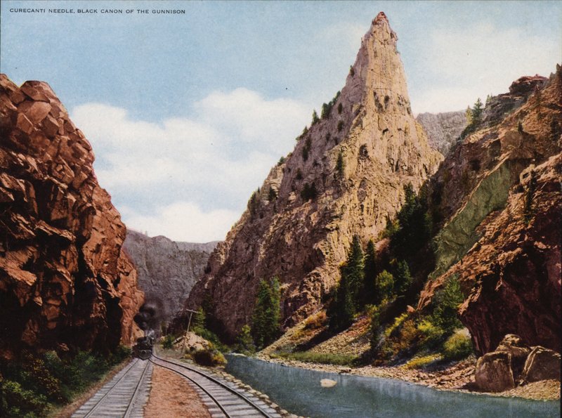 Curecanti Needle, Black Canon of the Gunnison (színes fotó) alkotó: American Photographer