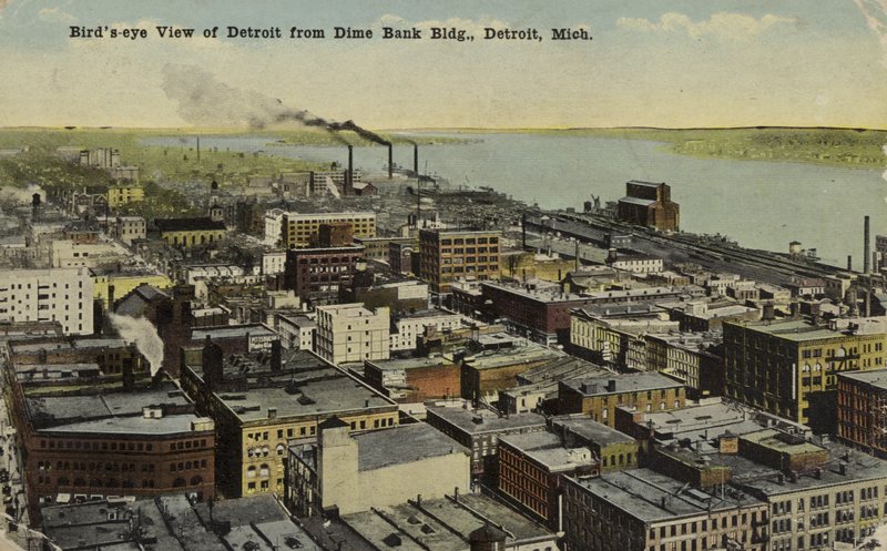 Detroit, Michigan, USA (színes fotó) alkotó: American Photographer