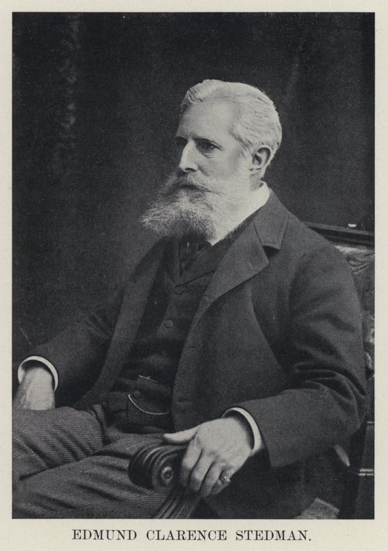 Edmund Clarence Stedman (f/w fotó) alkotó: American Photographer