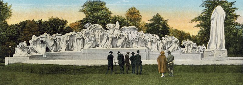 Fountain of Time, Washington Park (színes fotó) alkotó: American Photographer