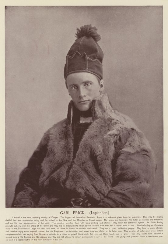 Garl Erick, lappföldi alkotó: American Photographer