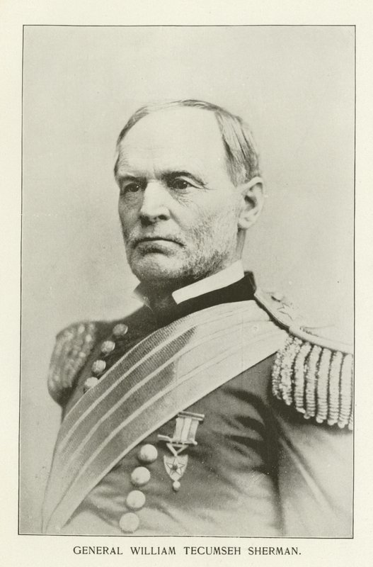 William Tecumseh Sherman tábornok (fekete-fehér fénykép) alkotó: American Photographer