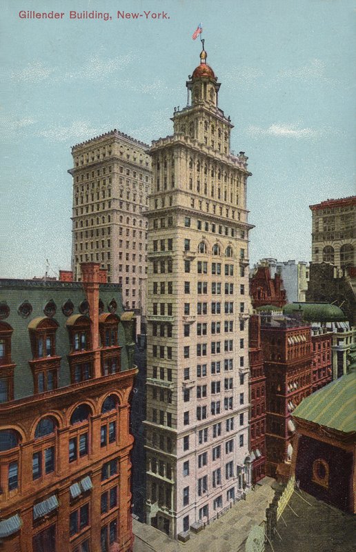 Gillender Building, New York, USA (színes fénykép) alkotó: American Photographer