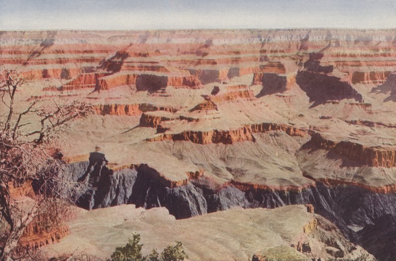 Grand Canyon, Arizona, a Yavapai Point felől nézve (színes fotó) alkotó: American Photographer