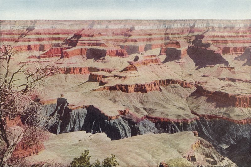 Grand Canyon, Arizona, szemben a Yavapai-ponttal (színes fotó) alkotó: American Photographer