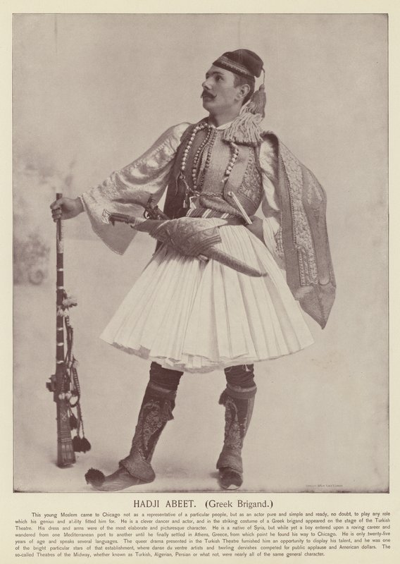 Hadji Abeet, görög brigand alkotó: American Photographer