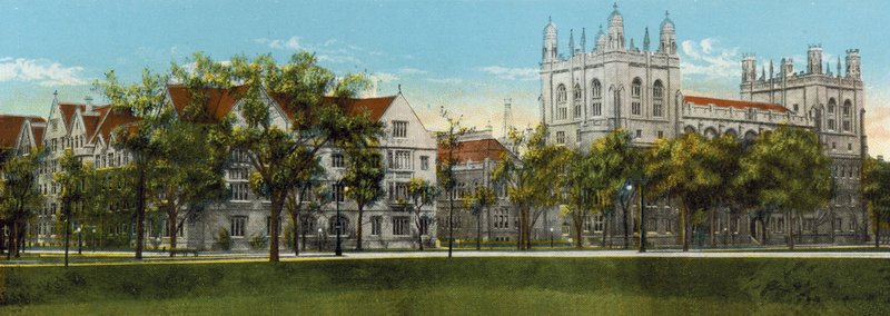 Harper Memorial Library, University of Chicago (színes fotó) alkotó: American Photographer