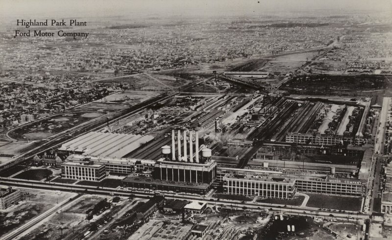 Highland Park Plant, Ford Motor Company, Detroit, Michigan alkotó: American Photographer