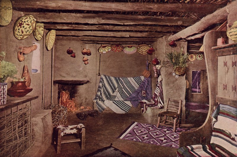 Interior Hopi House, Grand Canyon, Arizona (színes fotó) alkotó: American Photographer