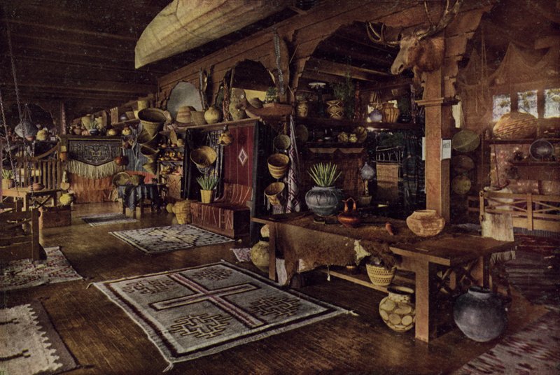 Interior Indian Building, Albuquerque, New Mexico (színes fotó) alkotó: American Photographer