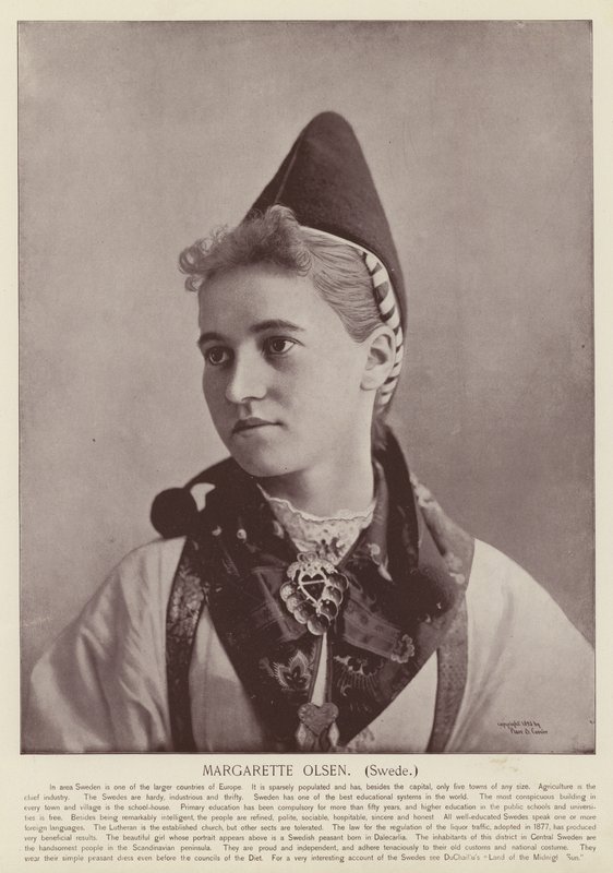 Margarette Olsen, Svédország alkotó: American Photographer