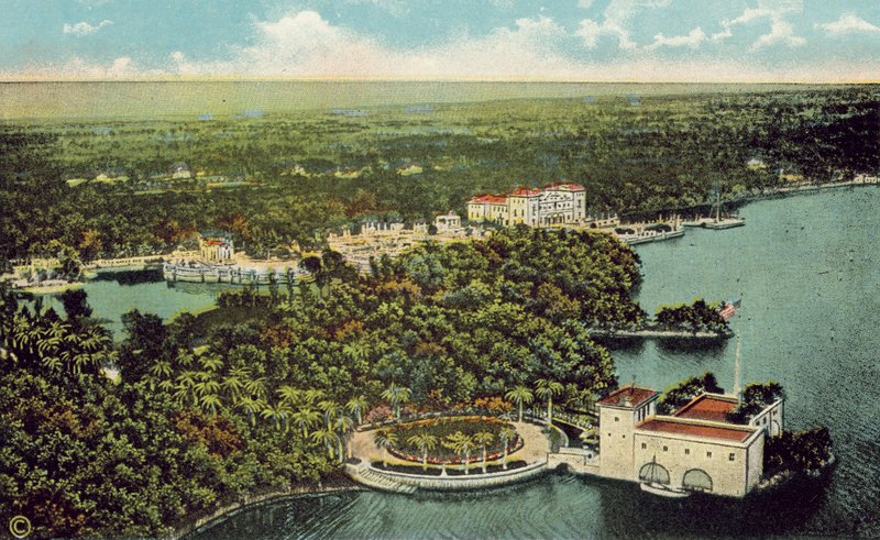 Miami, Florida, 1925 körül: Deering Estate (színes fotó) alkotó: American Photographer