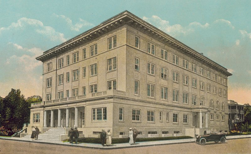 Miami, Florida, 1925 körül: YMCA épület (színes fotó) alkotó: American Photographer