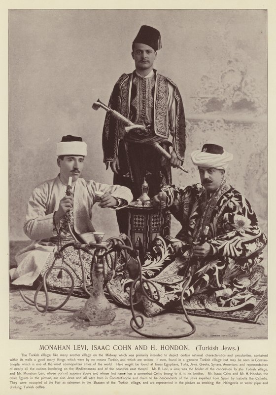 Monahan Levi, Isaac Cohn és H Hondon, török zsidók alkotó: American Photographer