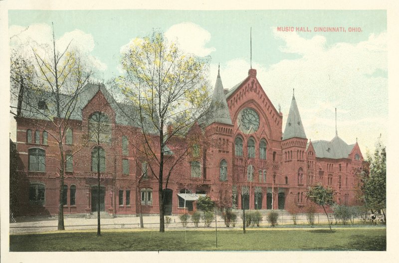 Music Hall, Cincinnati, Ohio (színes fotó) alkotó: American Photographer