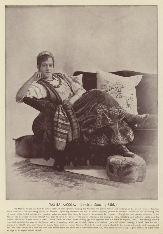 Nazha Kassik, zsidó táncoslány alkotó: American Photographer