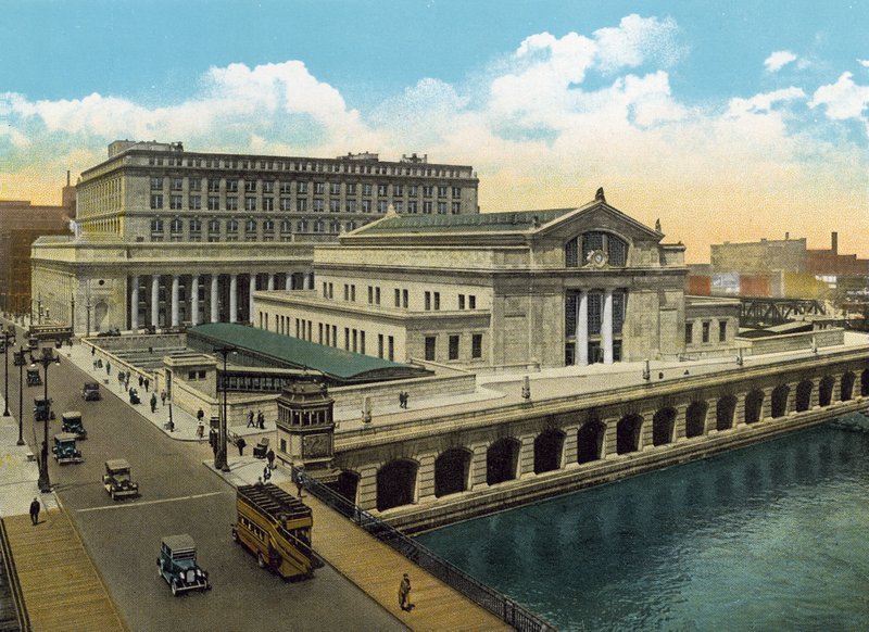 New Union Station (színes fotó) alkotó: American Photographer