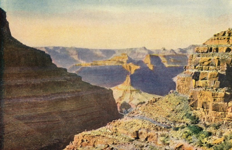A Hermit Trail-en, Grand Canyon Nemzeti Park (színes fotó) alkotó: American Photographer