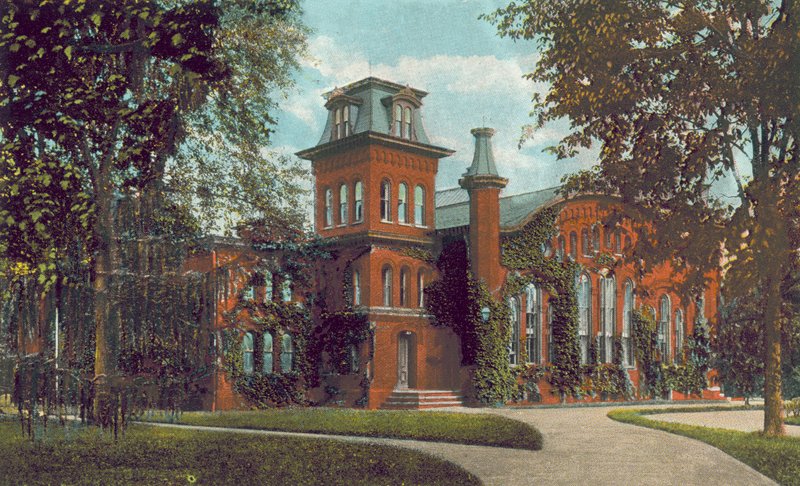 Poughkeepsie: College (színes fotó). alkotó: American Photographer