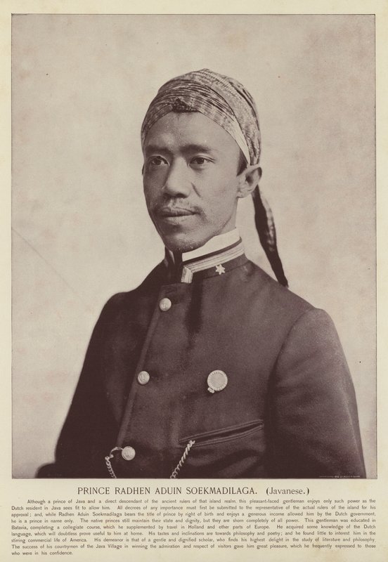 Radhen Raduen Soikmadilga herceg, jávai alkotó: American Photographer