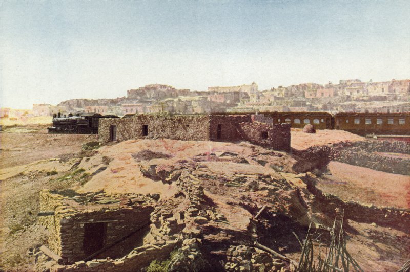 Pueblo of Laguna, Új-Mexikó (színes fotó) alkotó: American Photographer