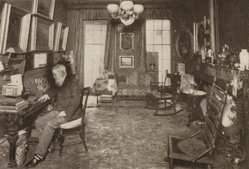 R H Stoddard, New York-i otthona (fekete-fehér fotó) alkotó: American Photographer