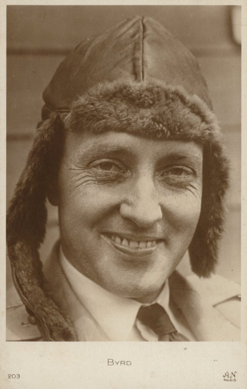 Richard E. Byrd, amerikai tengerésztiszt, repülőtiszt és felfedező (fekete-fehér fotó) alkotó: American Photographer