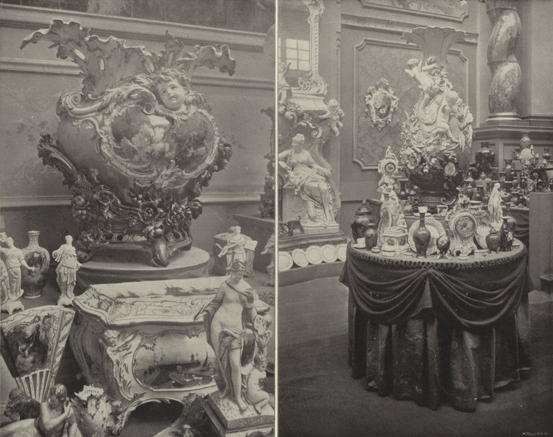 A porcelán tornác déli fülkéje alkotó: American Photographer
