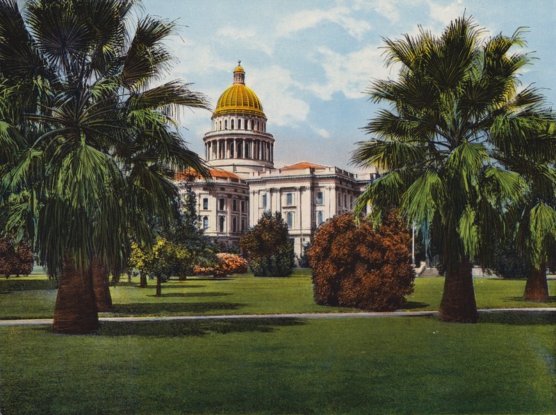 Állami Capitolium, Sacramento, Kalifornia (színes fotó) alkotó: American Photographer