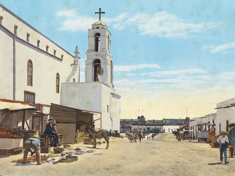 Utcai jelenet, Juarez, Mexikó (színes fénykép) alkotó: American Photographer