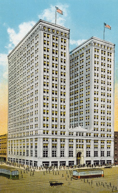 The Burnham Building (színes fotó) alkotó: American Photographer