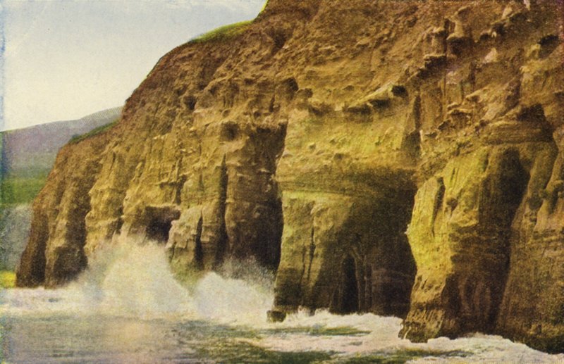 A La Jolla-i barlangok (színes fénykép) alkotó: American Photographer