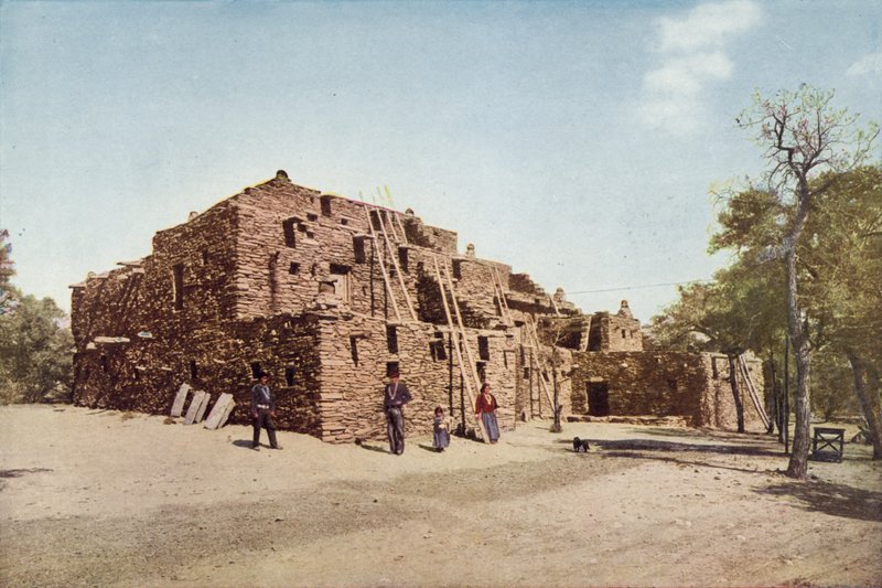 The Hopi House, Grand Canyon, Arizona (színes fotó) alkotó: American Photographer
