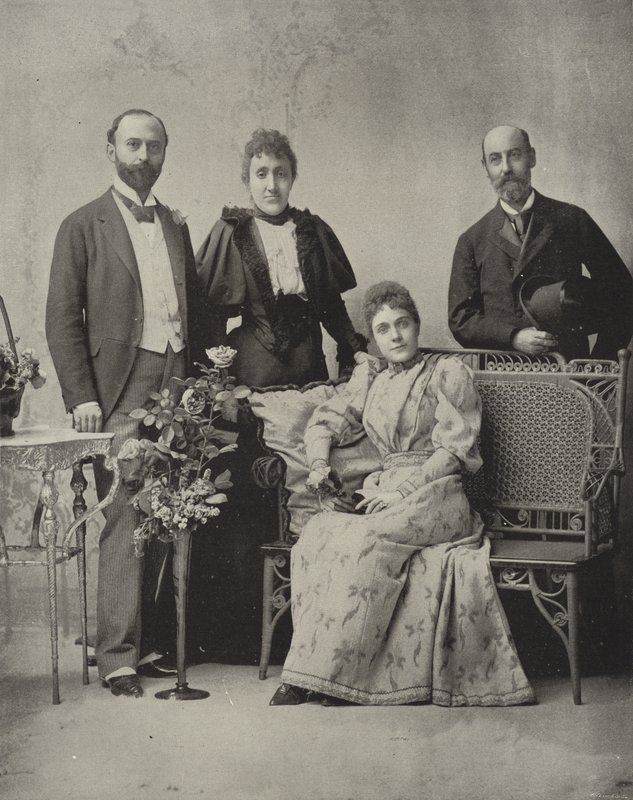 Eulalia hercegnő és kísérője alkotó: American Photographer