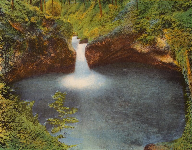 The Punch Bowl at Eagle Creek (színes fotó) alkotó: American Photographer