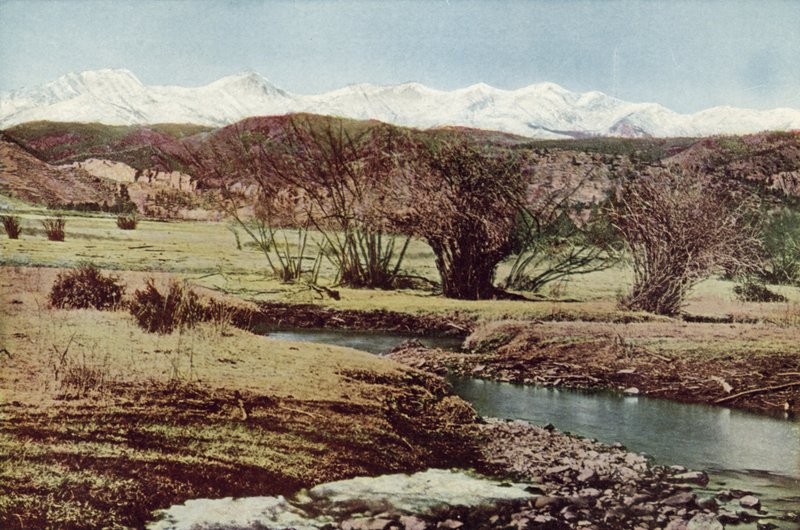 The Snowy Range, Trinidad közelében, Colorado államban (színes fotó) alkotó: American Photographer