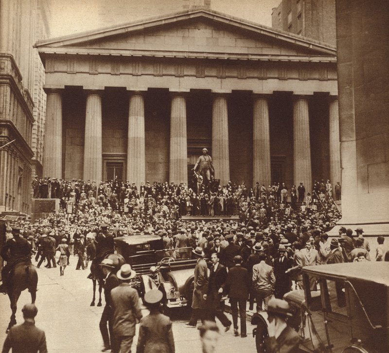 A Wall Street összeomlása alkotó: American Photographer