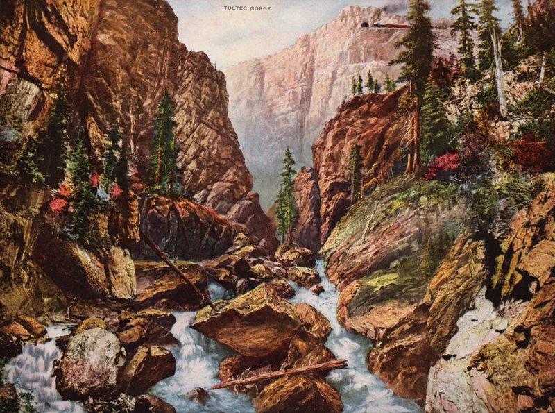 Toltec-szurdok (színes fotó) alkotó: American Photographer
