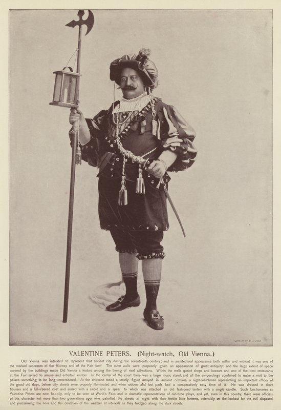Valentine Peters, Éjszakai óra, Old Vienna alkotó: American Photographer